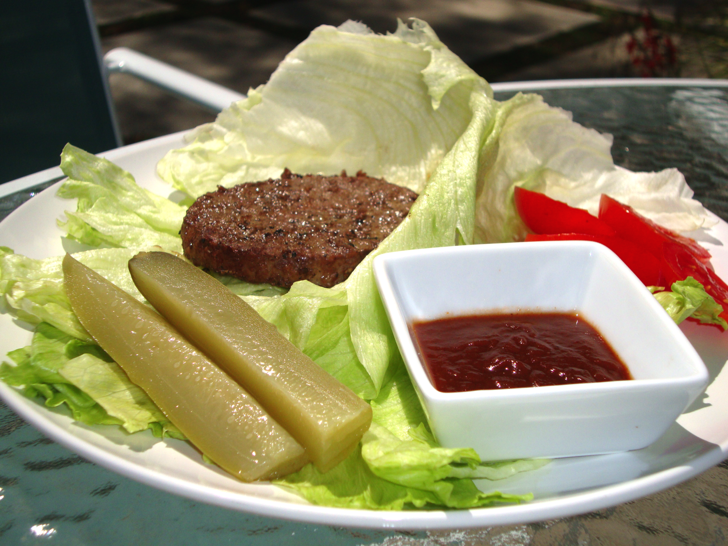 Lettuce Wrap Burger
