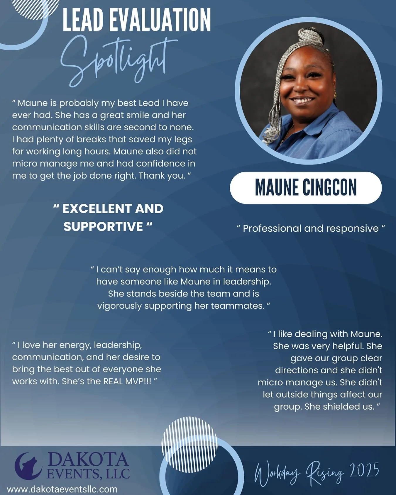 🌟&nbsp;Lead Spotlight: Maune Cingcon 🌟
At the close of our latest program, anonymous feedback poured in from our Ambassadors and the message was clear: Maune is a force of excellence.
From her unwavering professionalism to the genuine care she has 