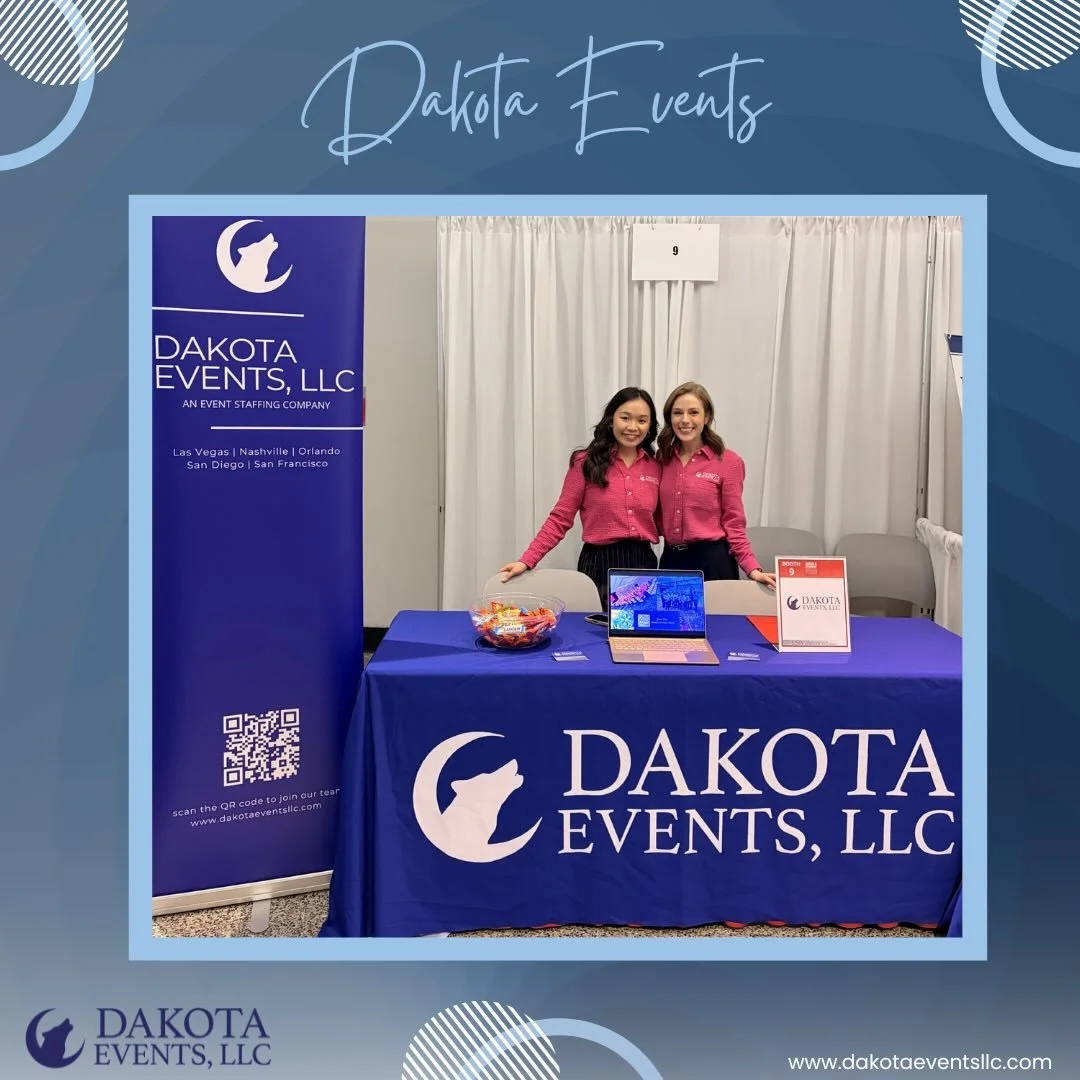 What Can Dakota Events Do For You? 
Staff your event, elevate your brand, and bring the kind of ease you&rsquo;ll want at every program moving forward. ✨ 
From our polished Ambassadors to our standout Lead team, we&rsquo;re here to create the moments