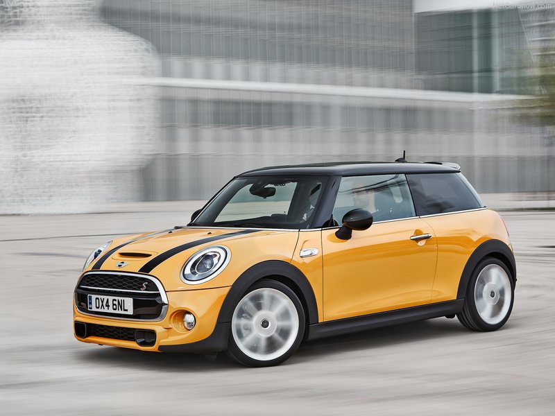  F56 Mini Cooper S, front three-quarters view