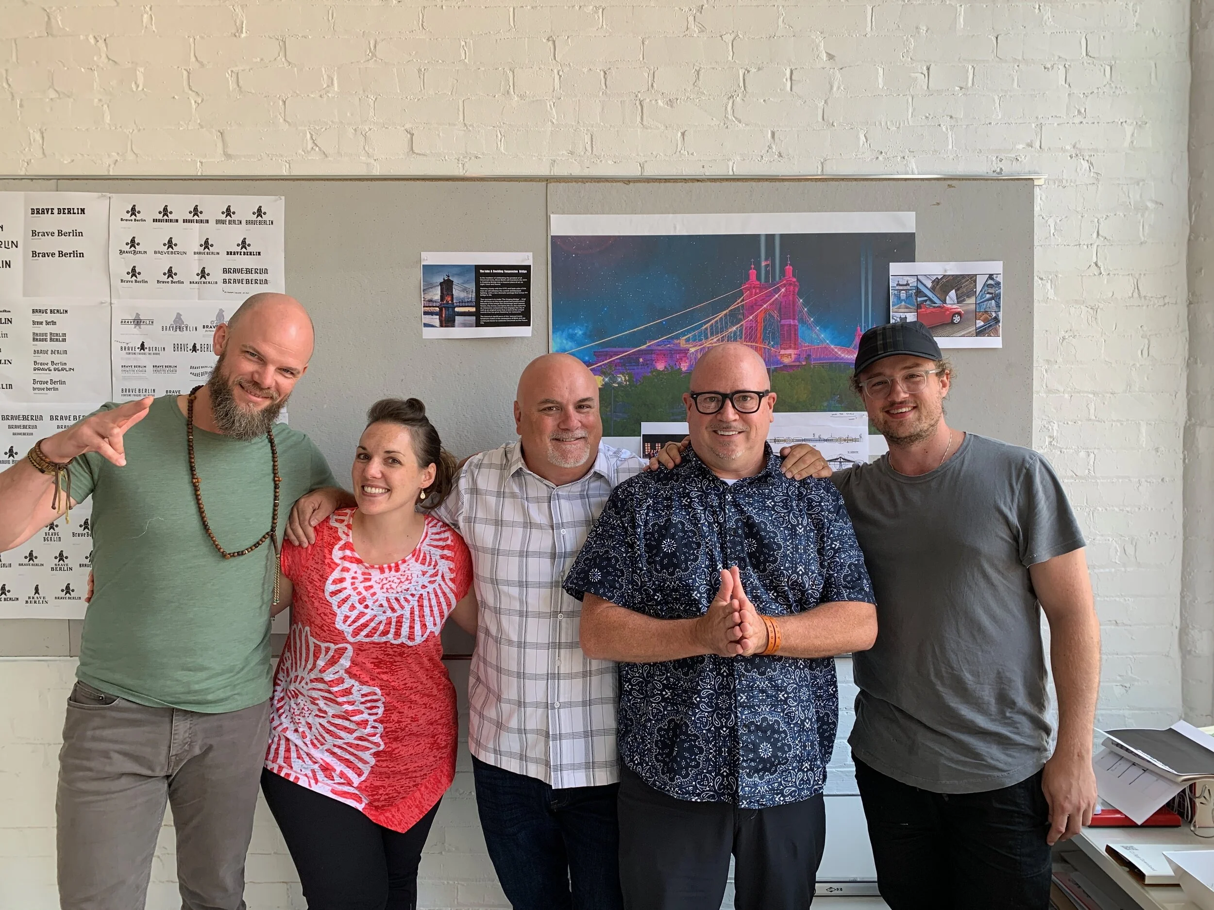 MASARY Studios (Ryan - Maria - Samo) and co-creators Brave Berlin (Dan - Steve)