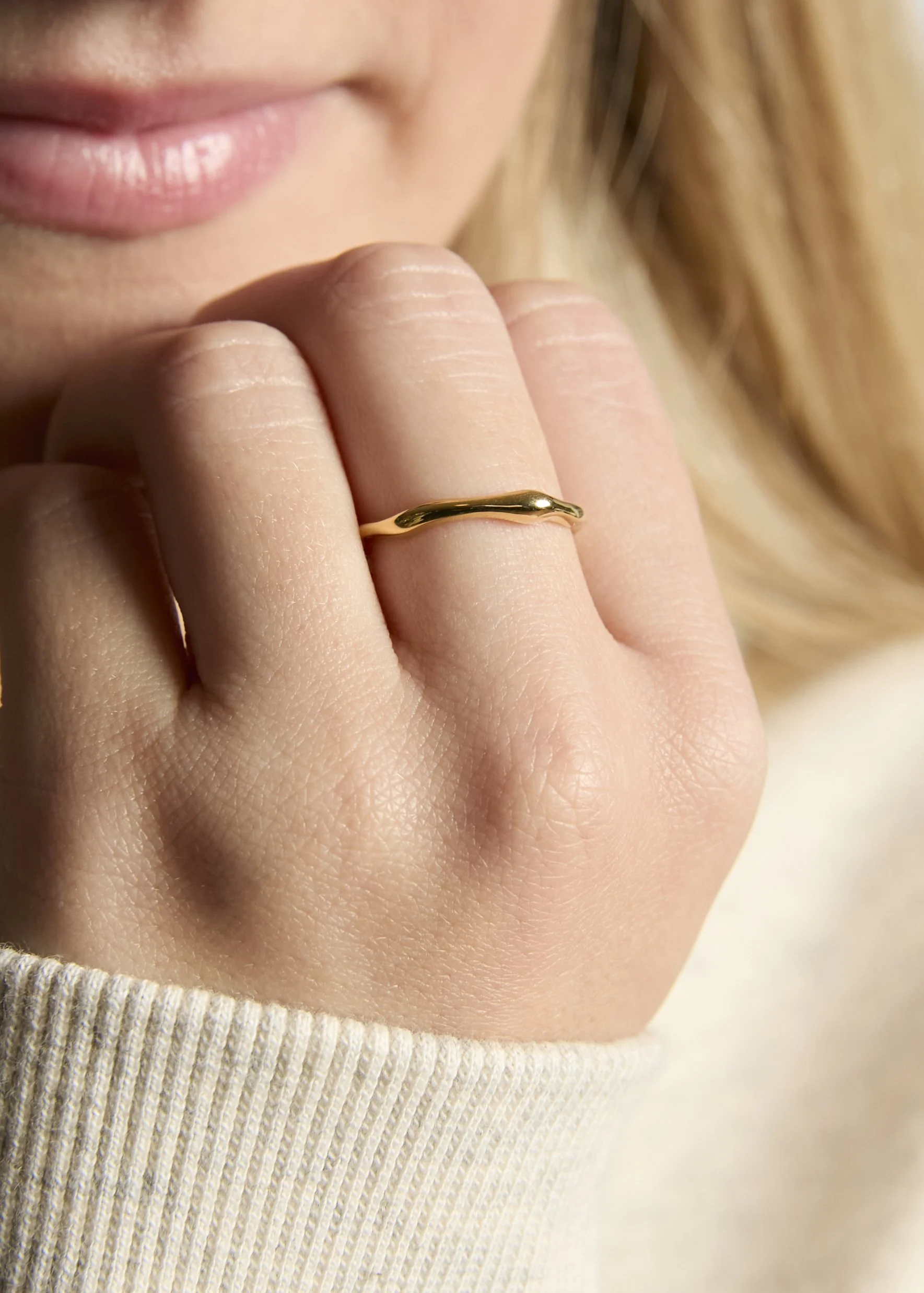 on body jewelry product close up 