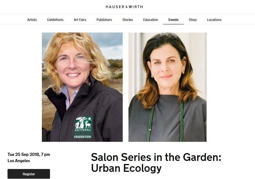 Salon Series in the Garden: Urban Ecology