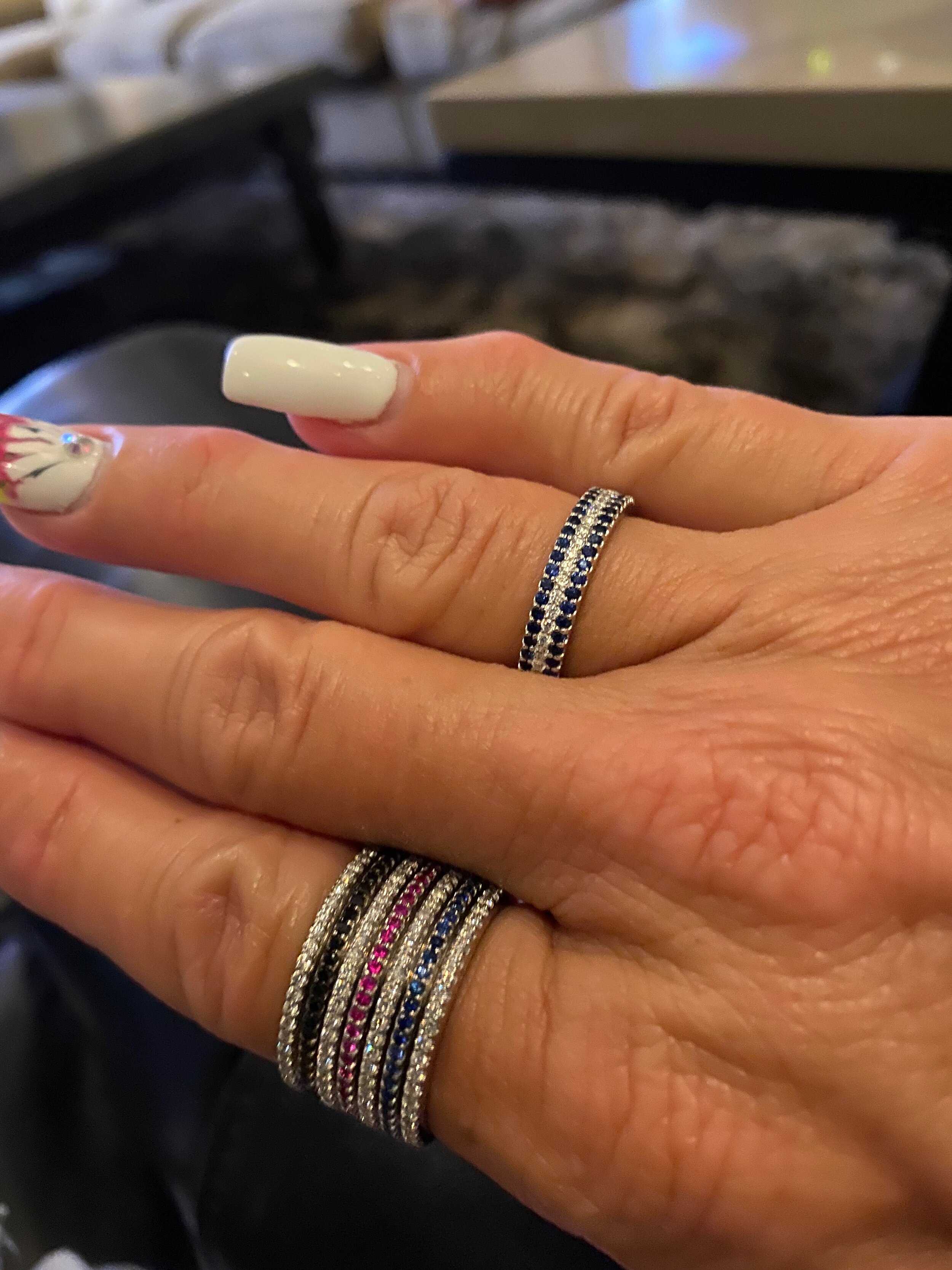 When your client orders 8 rings at one time ...