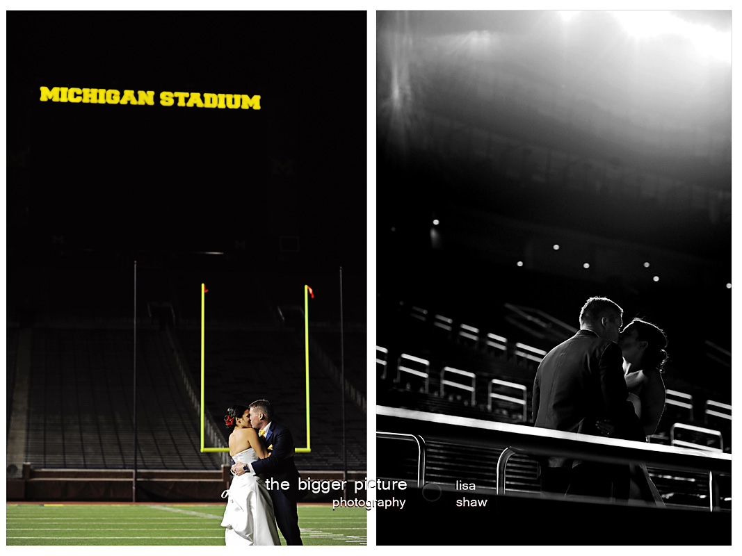 WEDDING PHOTO U OF M STADIUM.jpg