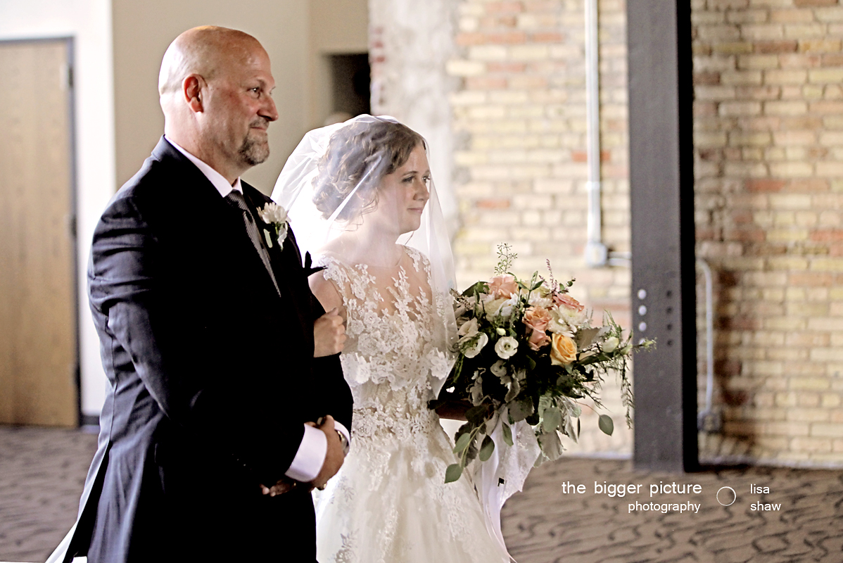 daddy daughter wedding day The Bigger Picture Photography