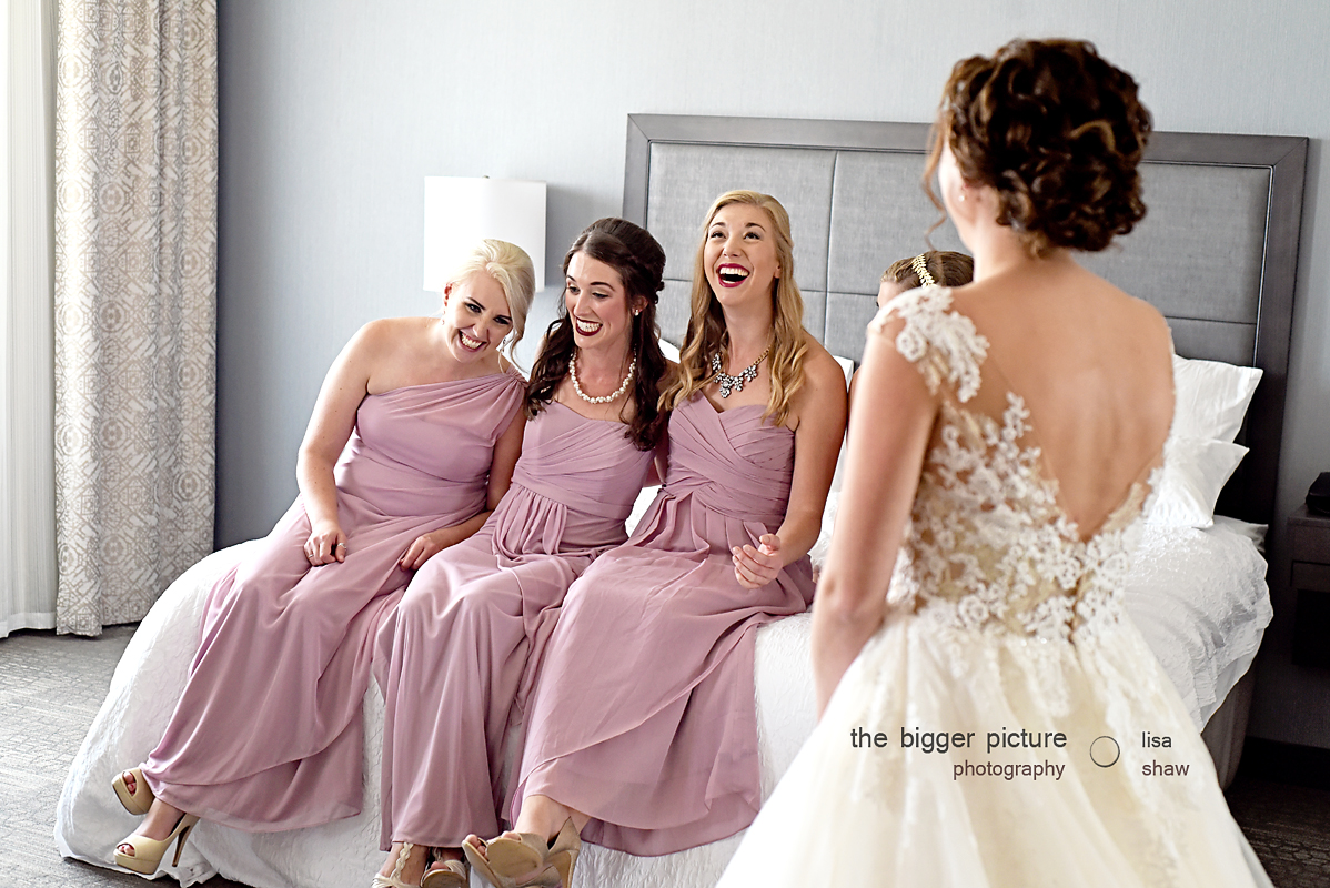 bridal party fun the bigger picture photography