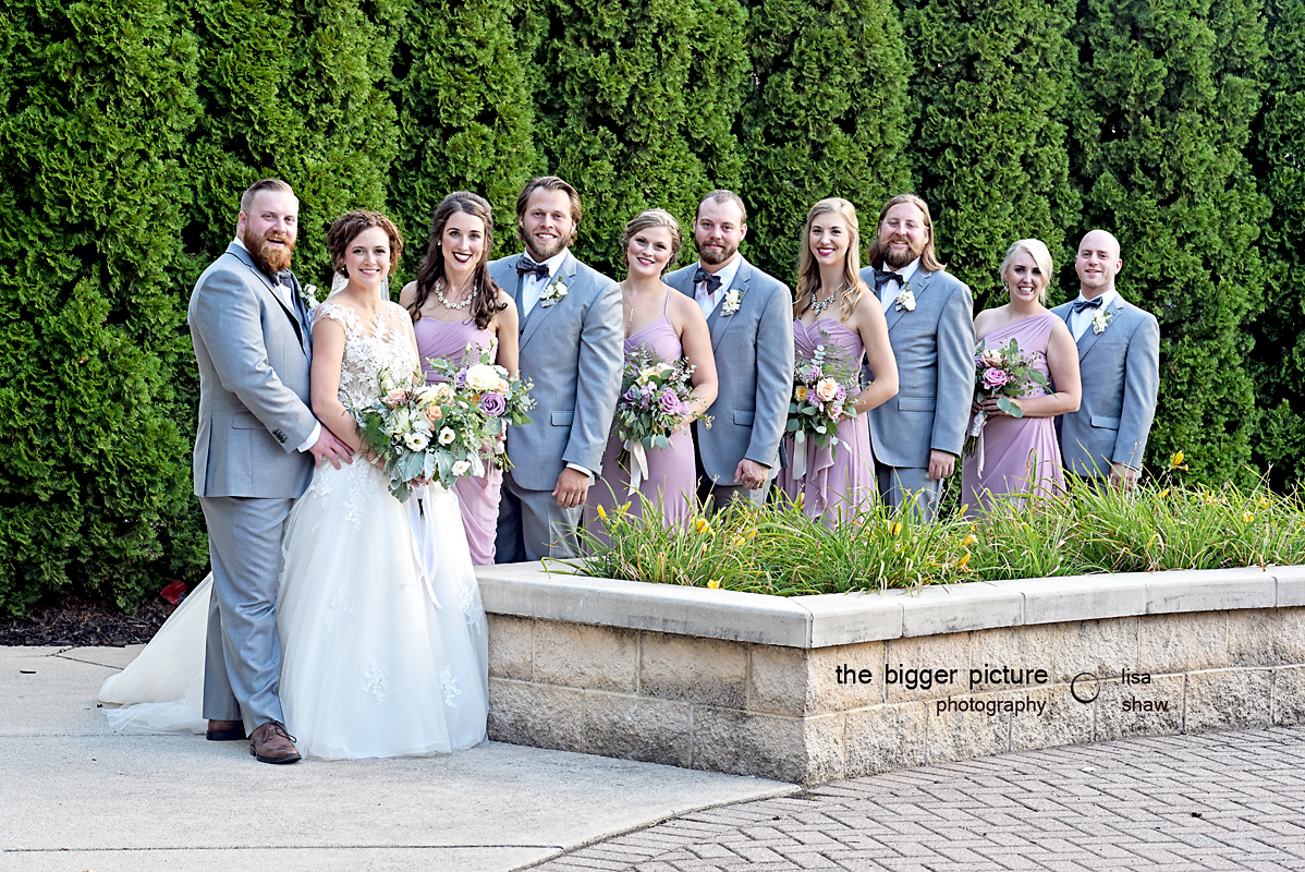 bridal party photo The Bigger Picture Photography