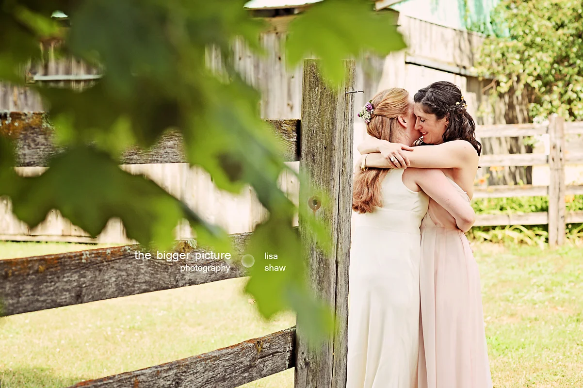Rustic Backyard Wedding-Sara and Holly