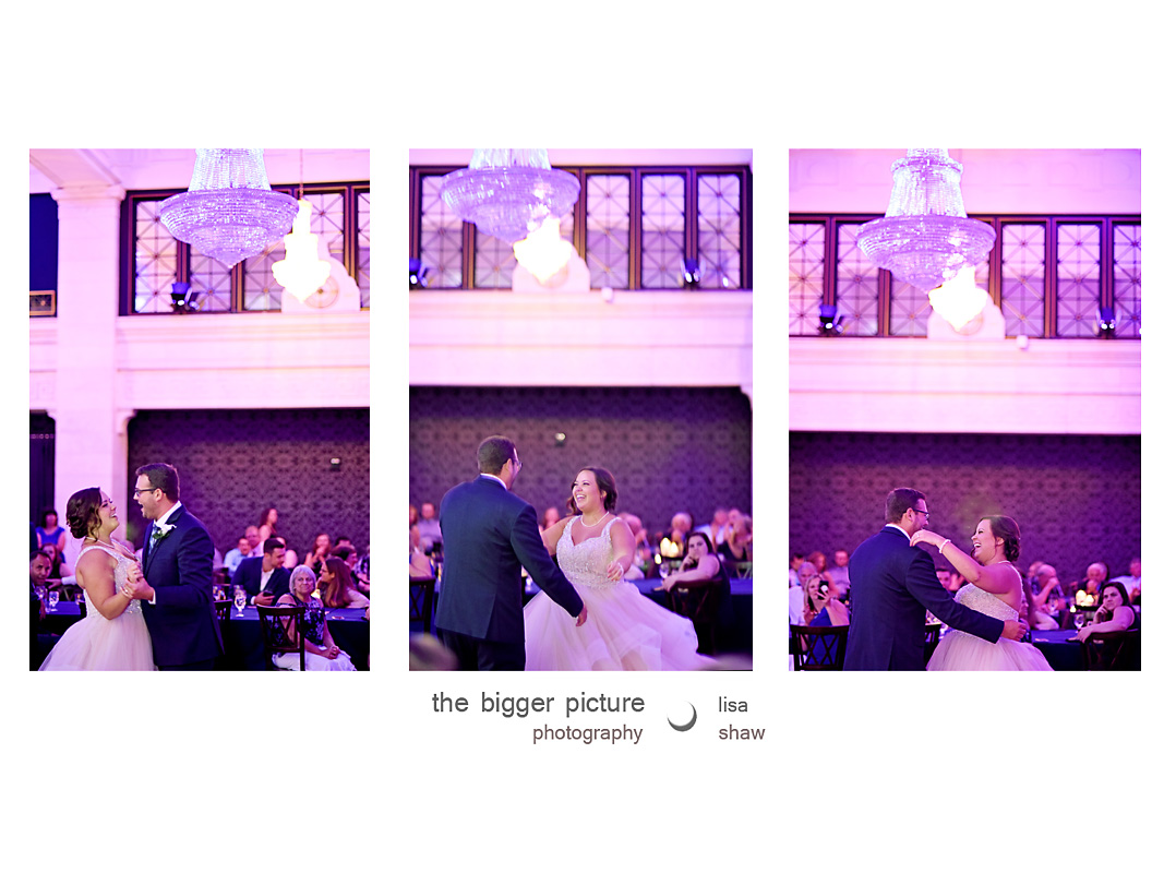 wedding photographer mckay tower ballroom grand rapids mi.jpg