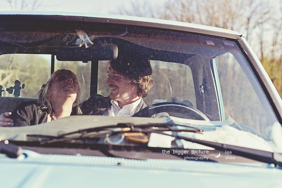 Casual intimate engagement session at home grand rapids mi