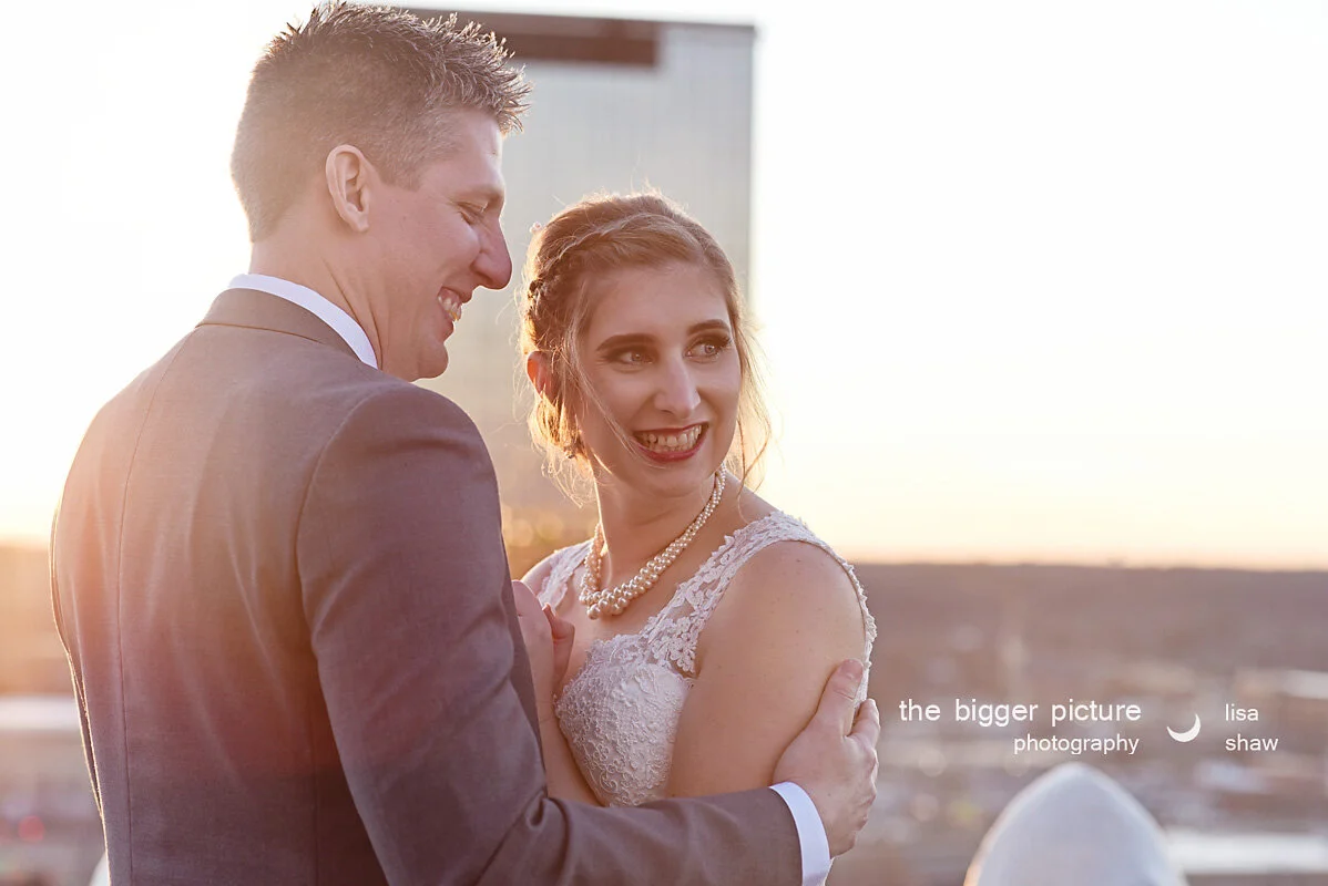rooftop wedding at McKay Ballroom Tower The Bigger Picture Photography