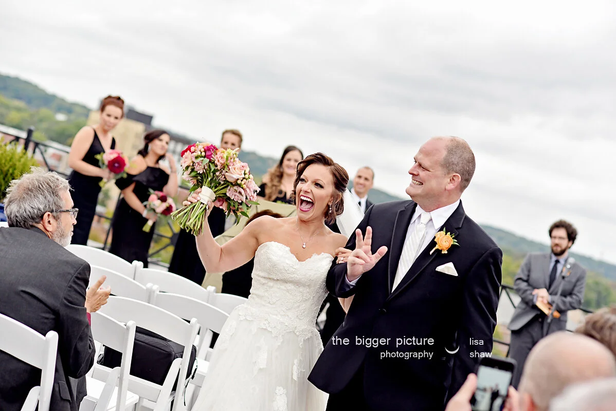Loft 310 Kalamazoo bride and groom The Bigger Picture Photography