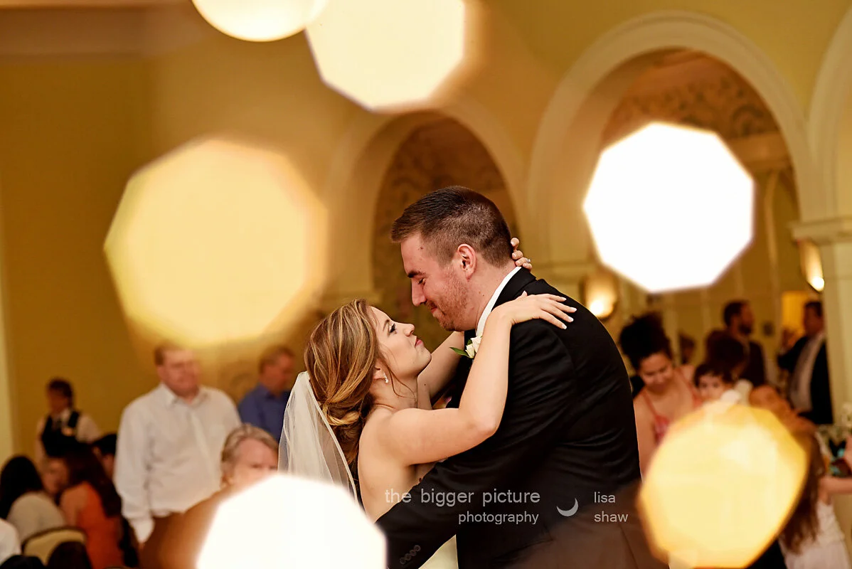 The Bigger Picture Photography wedding reception at St Cecilia Music Center Grand Rapids