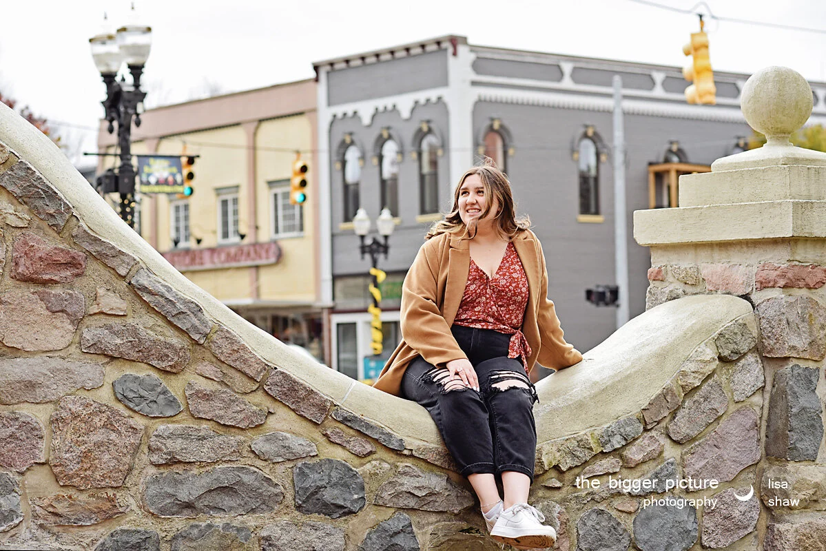senior portrait photo The Bigger Picture Photography Michigan