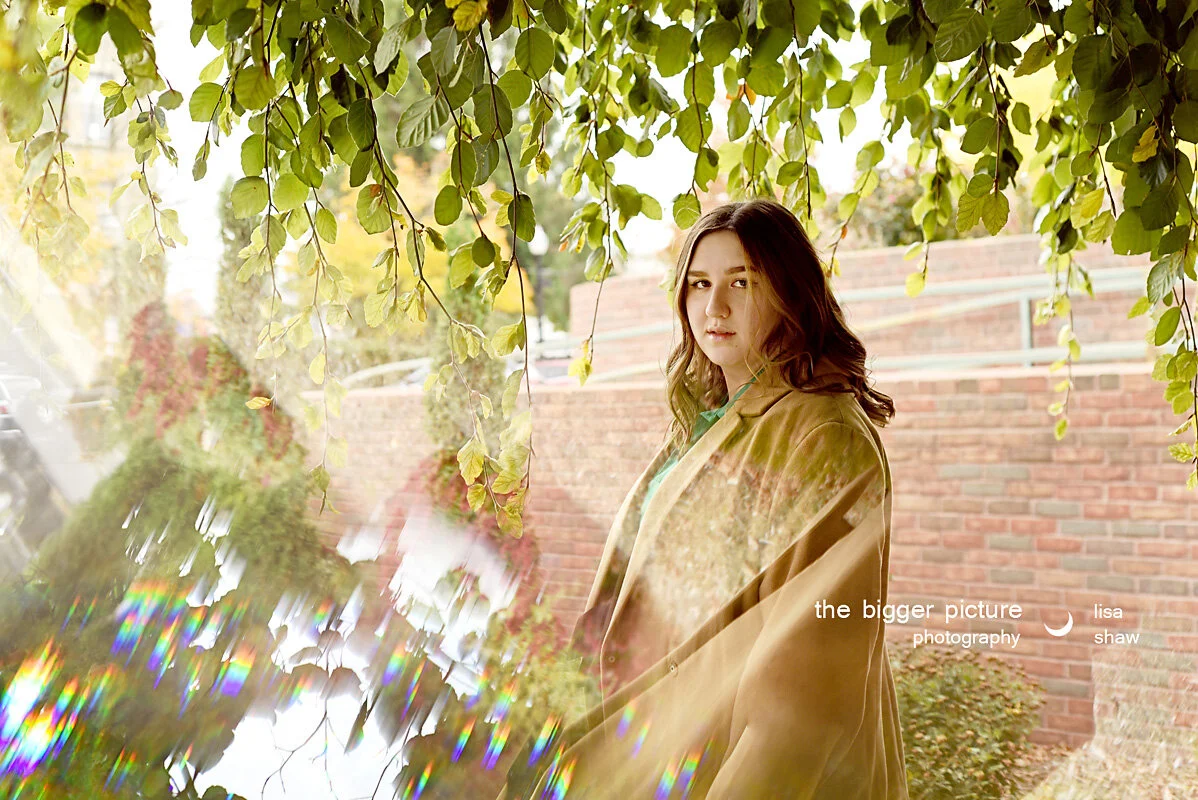 artistic different senior photos 