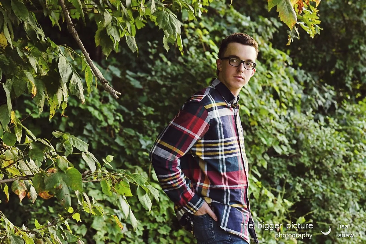 High school senior photos in Caledonia, Michigan