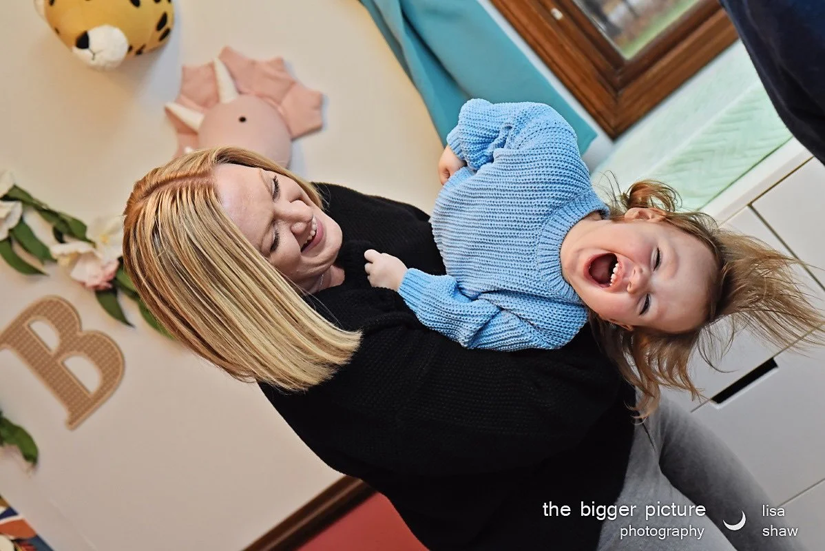 Family photos at home