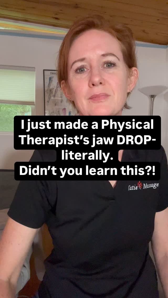 I was just at a networking event for wellness professionals and got into a great conversation with a Physical Therapist. We were really vibing on how we each work with clients…
And then—I made his jaw drop. 😲
I told him that back in mas