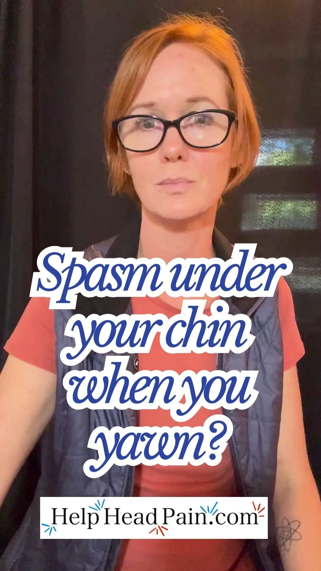 I’ve had TMJ massage clients tell me they get spasms under their chin when they yawn. Others say they’re afraid to fully yawn because it hurts their jaw joints (TMJs).
If this sounds familiar, here are 5 things from my online video cours