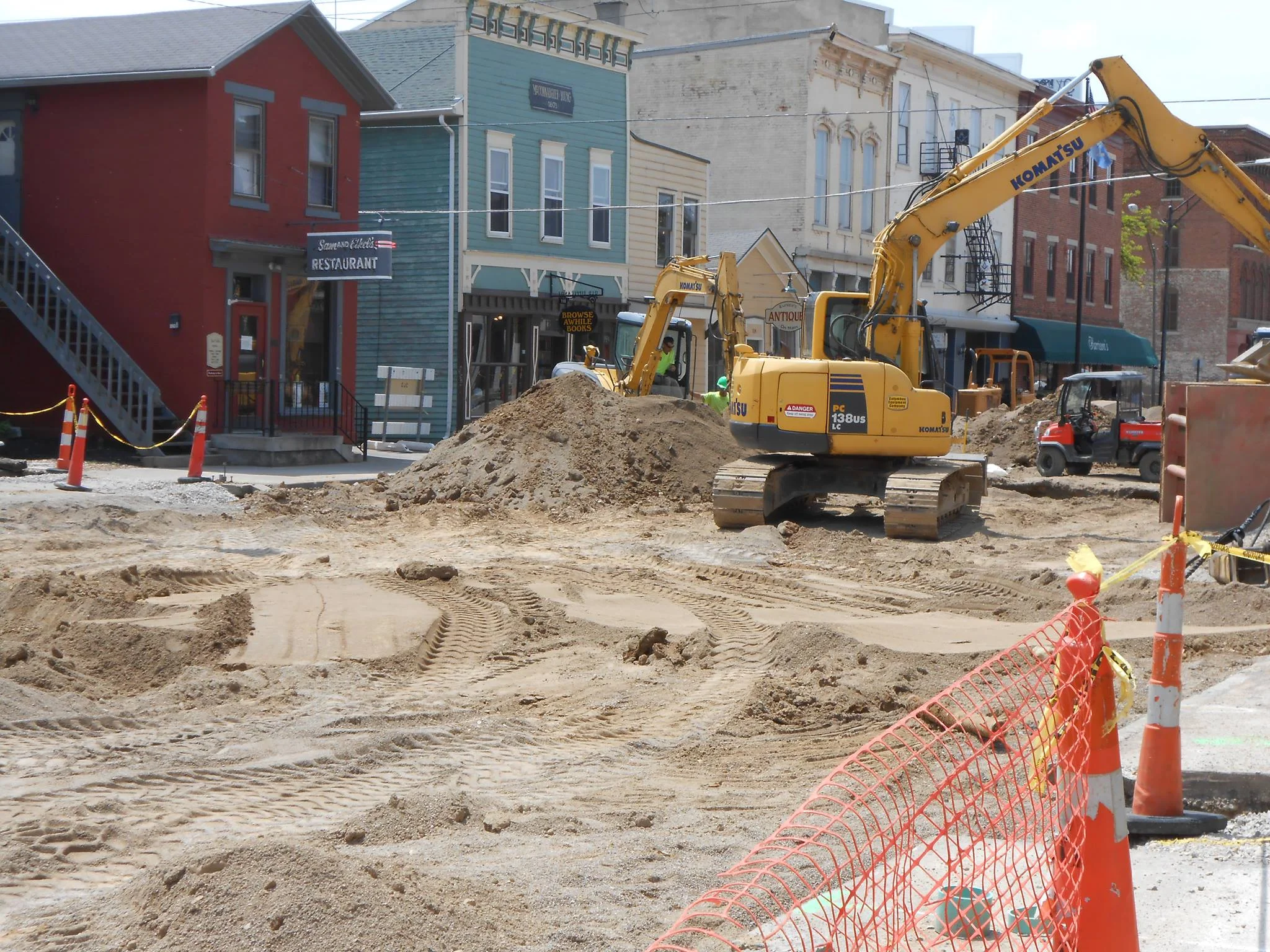 Downtown Tipp City Construction