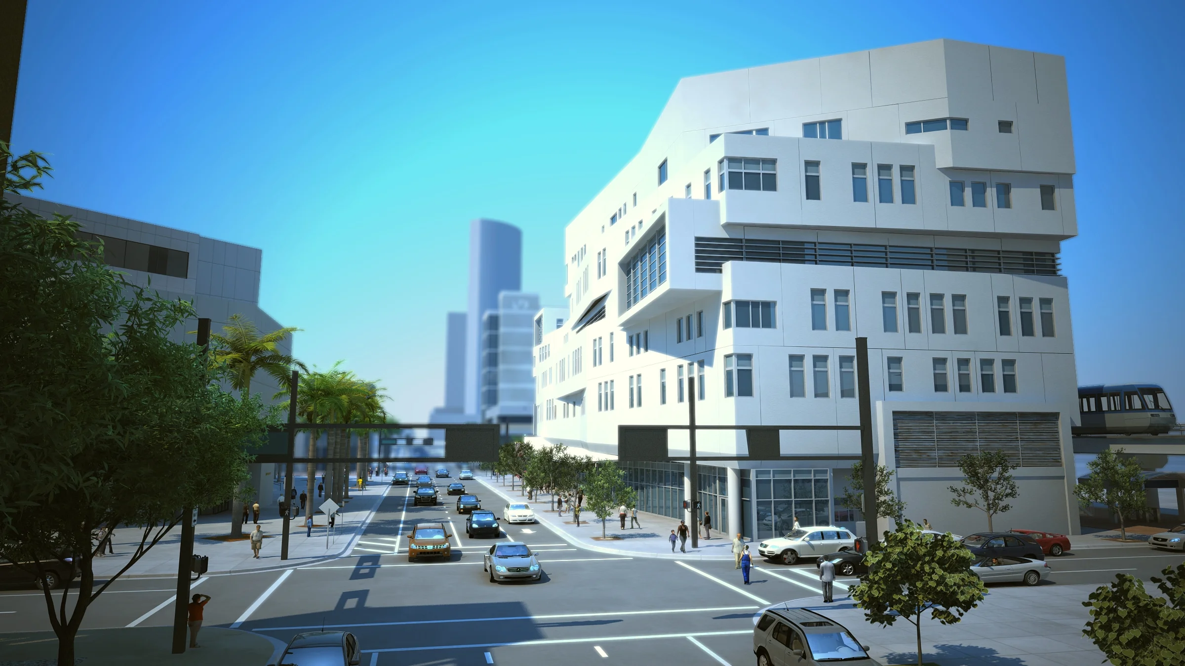 Miami Dade College Student Activities Center, Downtown Miami - street view
