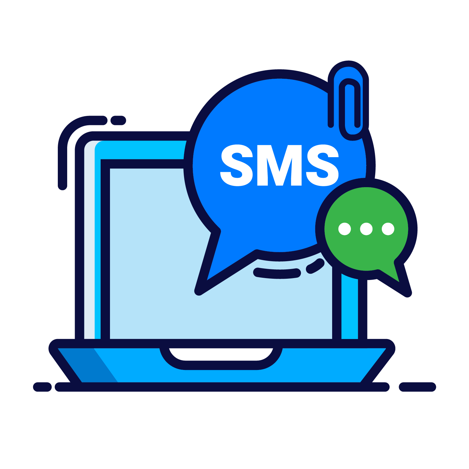 Text and send files