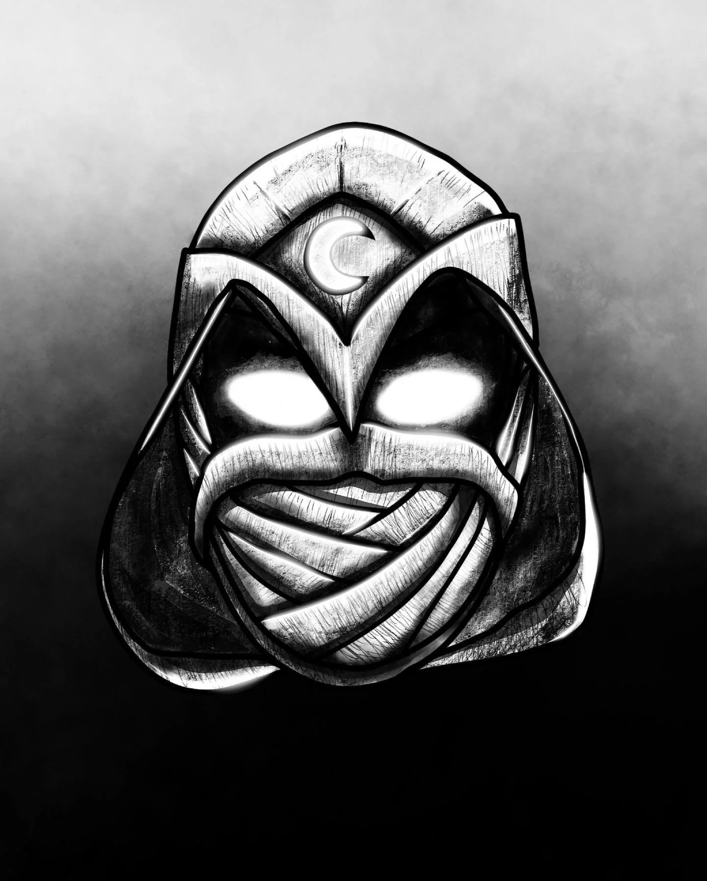 Day and Night 🌙 

#moonknight #marvel #comics #mcu #ipad #procreate #illustration #digitalart