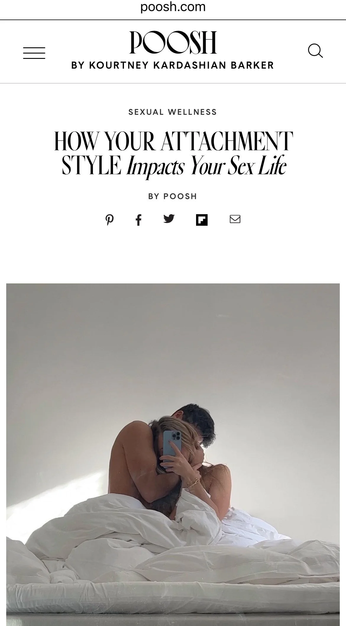 How Your Attachment Style Impacts Sex