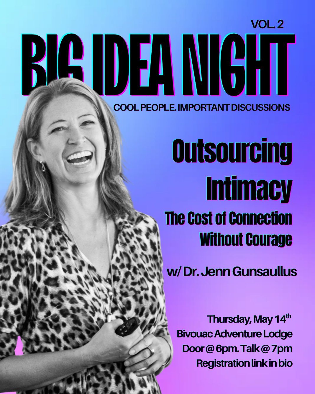 Public Talk on Outsourcing Intimacy: The Cost of Connection without Courage