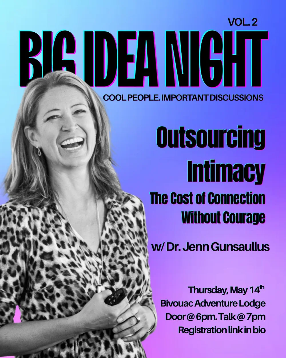 Public Talk on Outsourcing Intimacy: The Cost of Connection without Courage