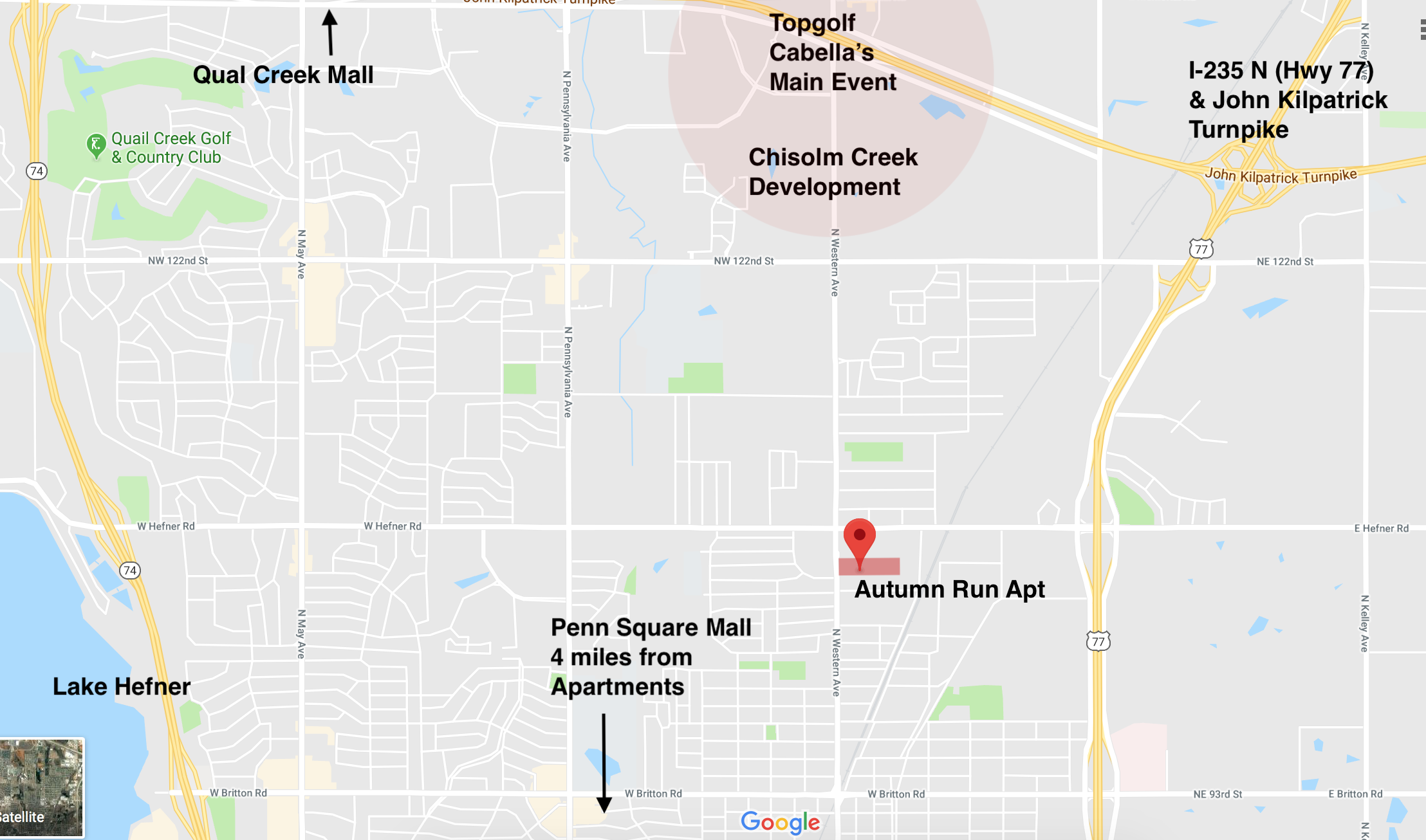 Autumn Run streest view map.png