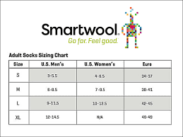 smartwool base layer size chart