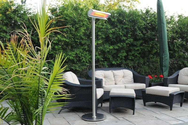 AURA Patio Plus Free Standing Patio heater with Remote on/off — The Sign