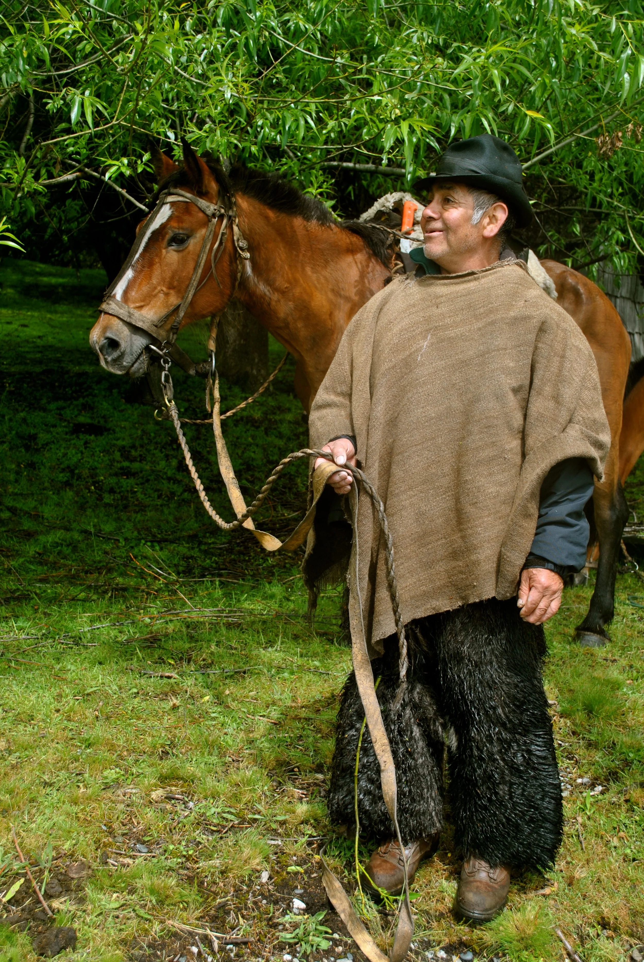 Don Alfonso, Horse Guide Don Alfonso was born in the valley and knows every nook and cranny of the area. He is our neighbor and frequently joins us on expeditions as a horse guide and packer.