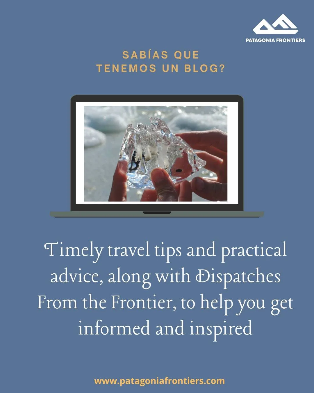 Sab&iacute;an que tenemos una secci&oacute;n de blog donde tenemos mucha informaci&oacute;n para que se inspiren? 

Vayan a echarle un vistazo, est&aacute; en nuestra p&aacute;gina web: 
www.patagoniafrontiers.com 

#chiletravel #traveltochile #patag