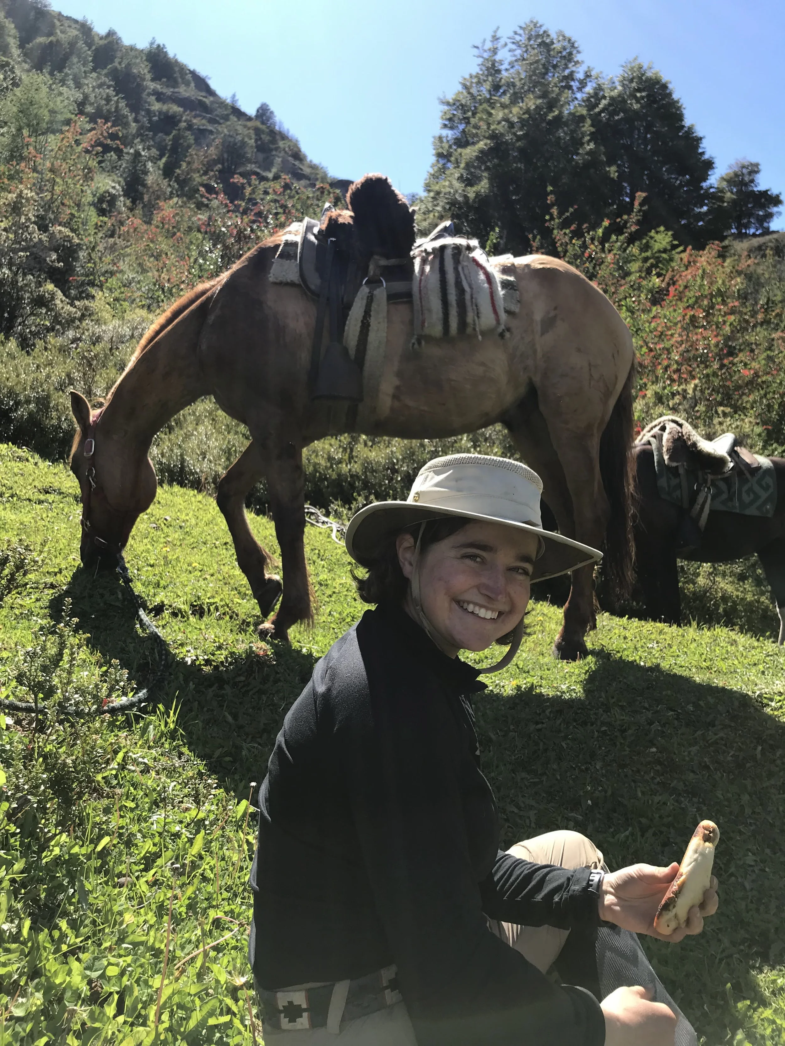 Horse riding in Chilean Patagonia