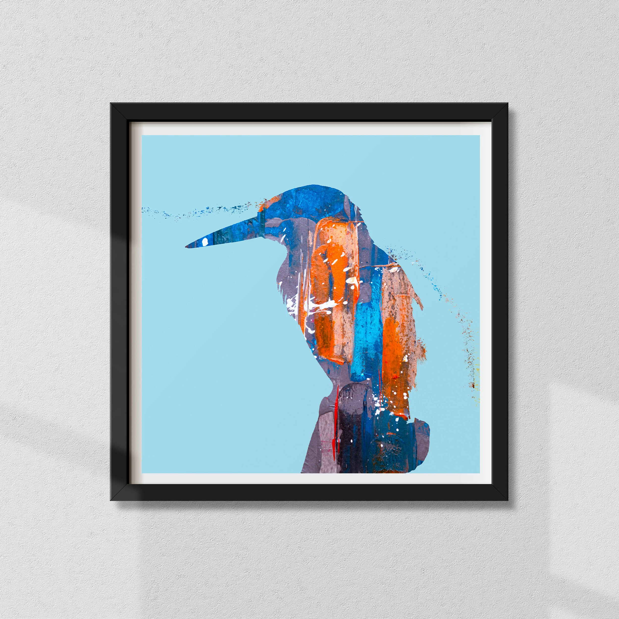 Kingfisher Wall Art Print for Sale
