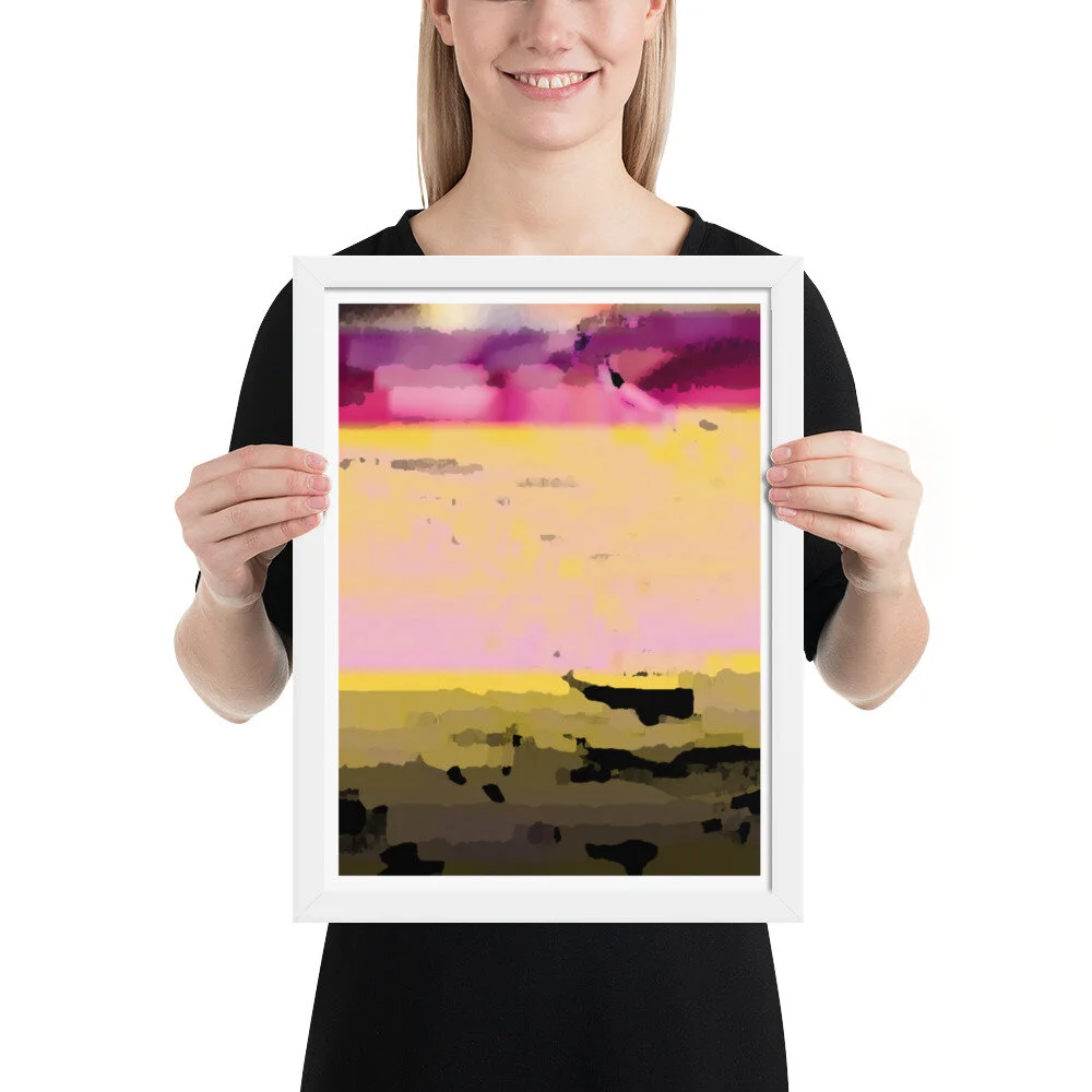 River Sunset Estuary Artwork for Sale