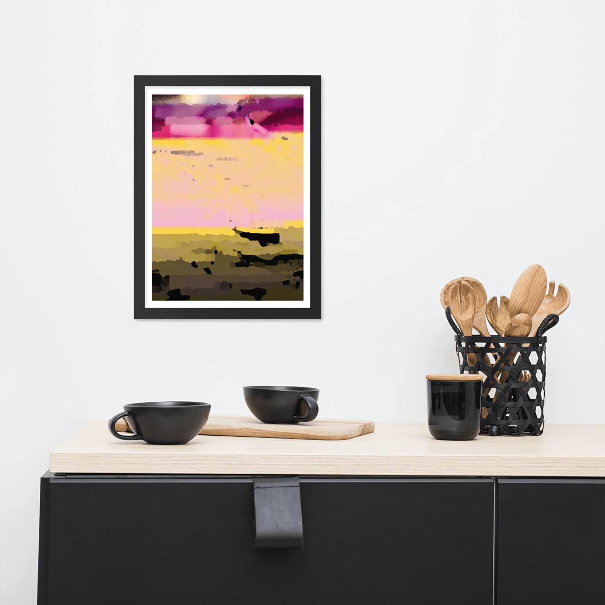 Lifestyle River Sunset Wall Art for Sale
