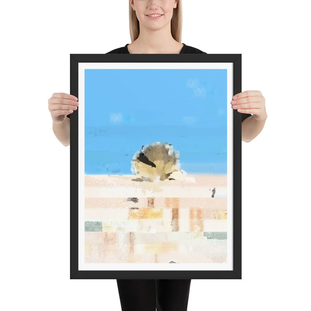 Maggi Hambling Shell Aldeburgh Beach Unframed Art Print for Sale