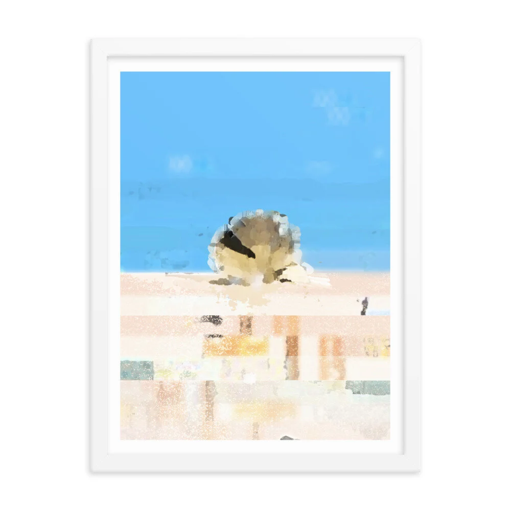 Maggi Hambling Shell Aldeburgh Beach Art Print for Sale