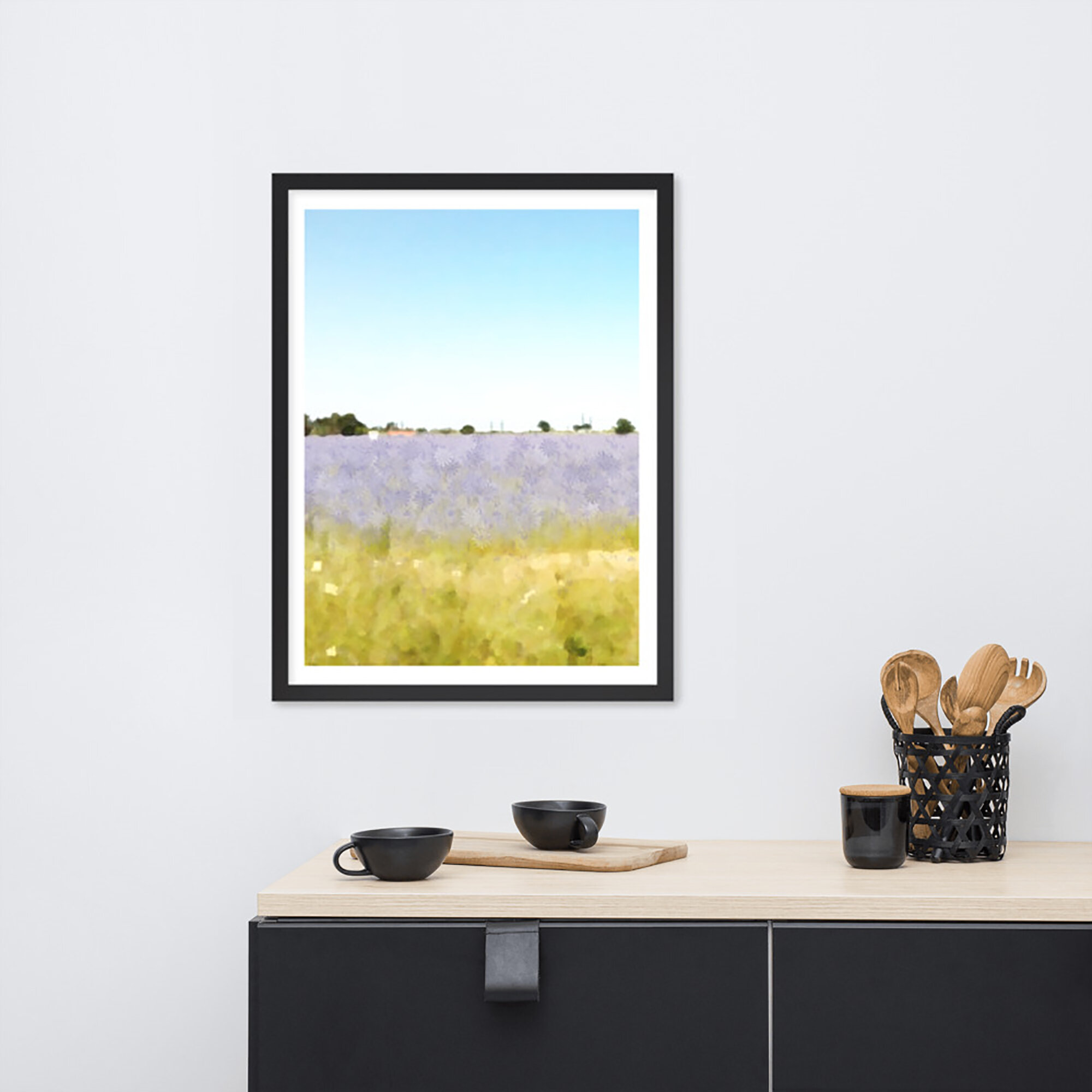 Lavender Field Art for Sale