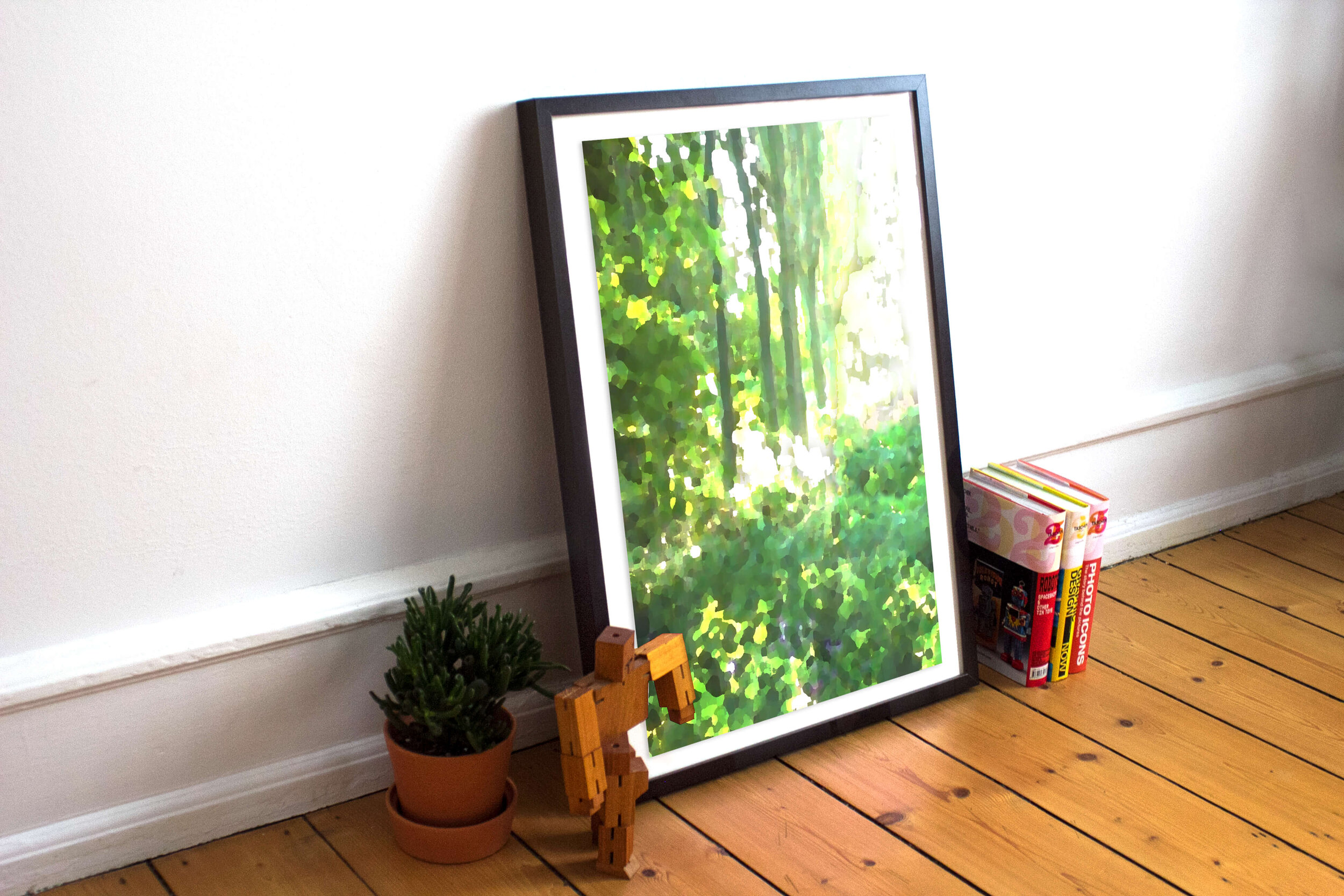 Countryside Rendlesham Forest Nature Trees Art Print for Sale