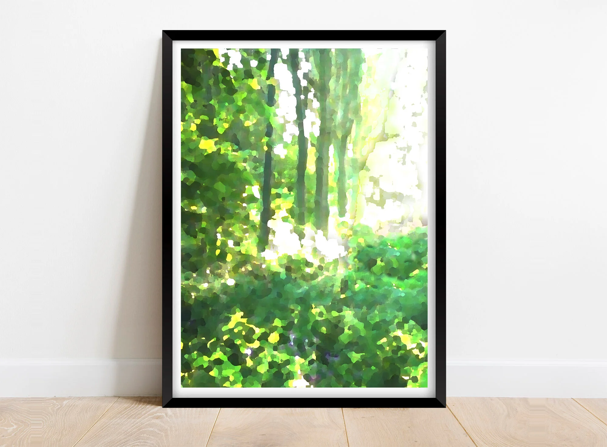 Rendlesham Forest Nature Trees Art Print for Sale Unframed