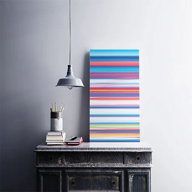 Hong Kong City Reflection Abstract Wall Art for Sale