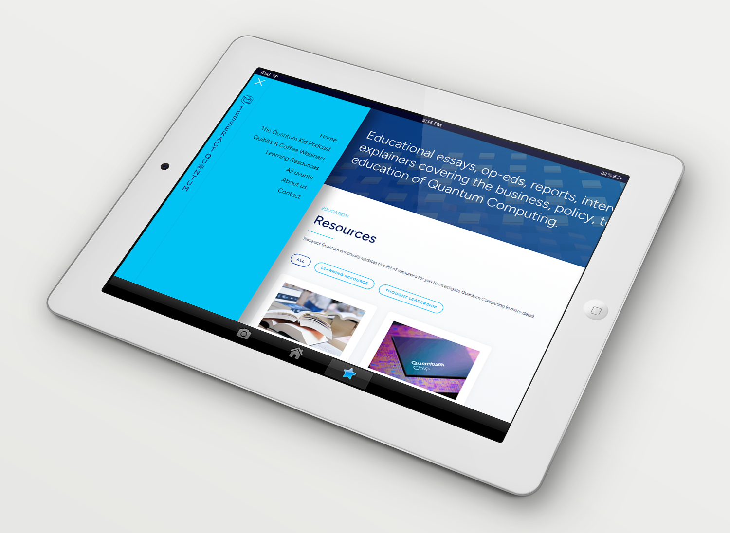 Tesseract Quantum Education Platform.png