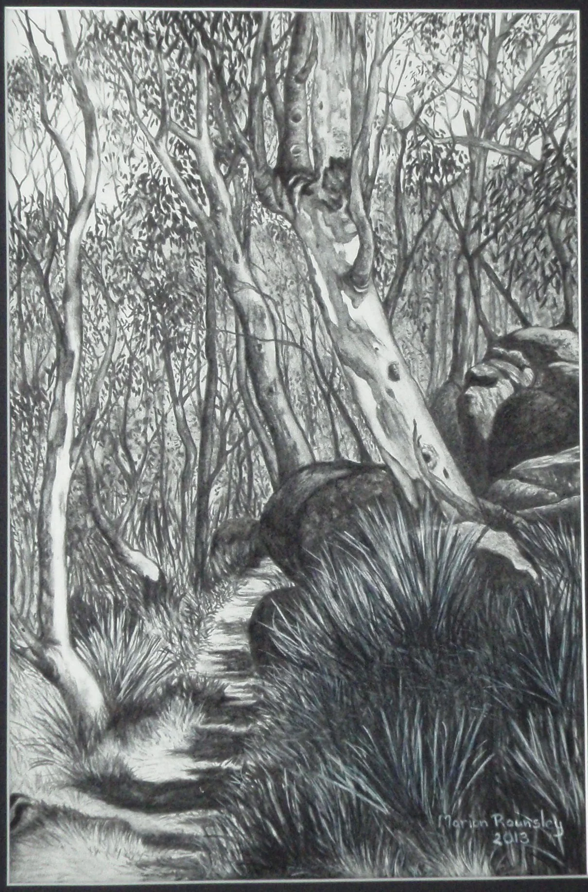 "River Walk, Gloucester Tops"  2013