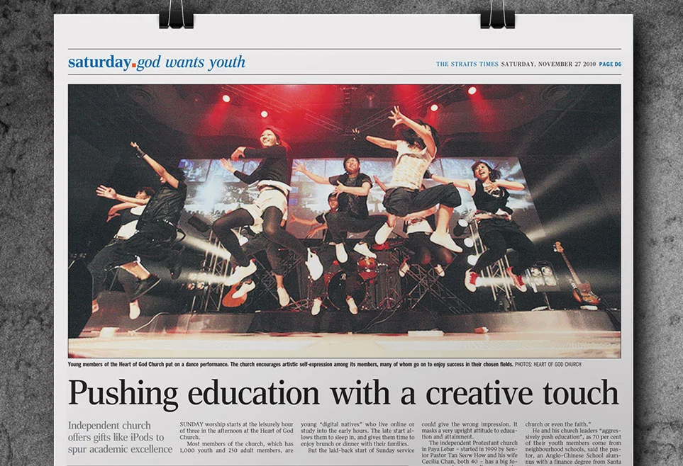 HOGC AE Featured in the Straits Times