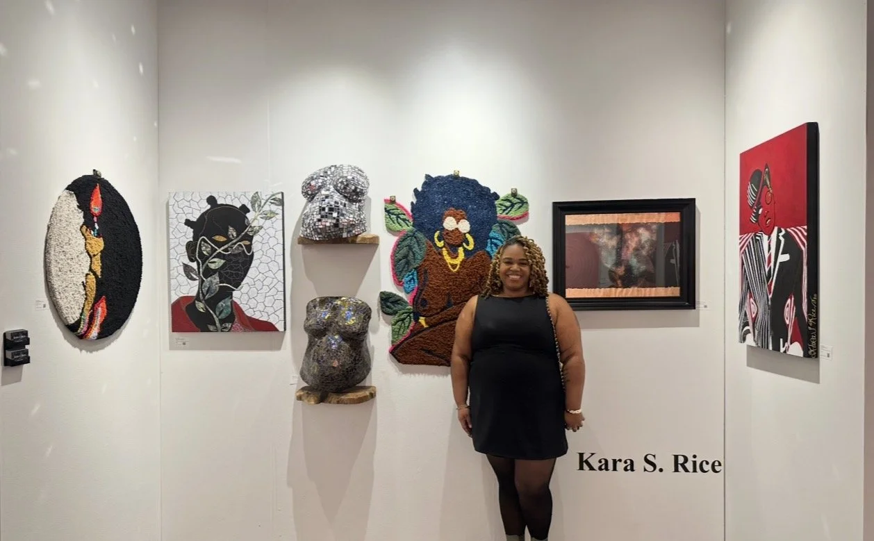 Kara at Spectrum Art Fair in Miami, FL 